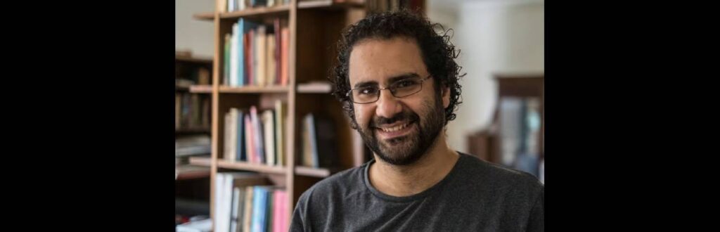 Alaa Abd el-Fattah na fotografii z roku 2019