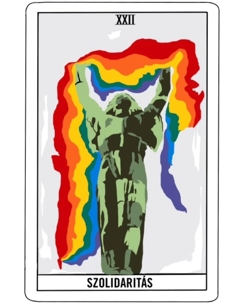 pohlednice na podporu LGBT prav v Madarsku